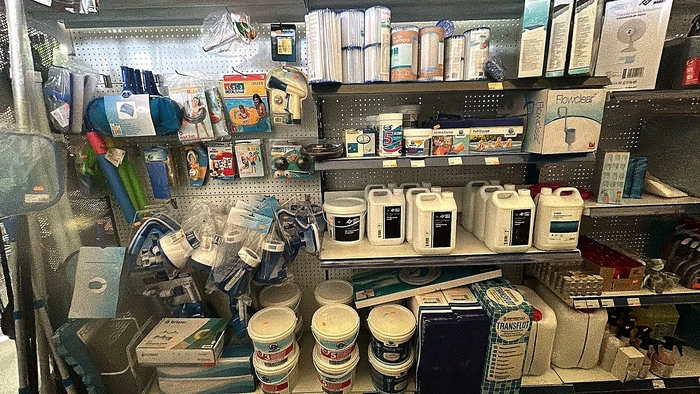 Productos y accesorios para piscina